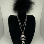 DOUBLE SKULL NECKLACE