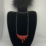 BLOOD STATEMENT NECKLACE