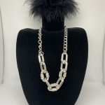 SILVER EFFECT CHAIN NECKLACE