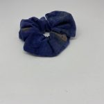BLUE TIE DYE SCRUNCHIE