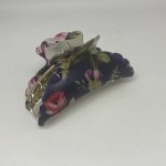 BOLD FLORAL PRINT CLAMP