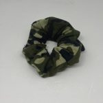 CAMOUFLAGE PRINT SCRUNCHIE