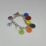 HANDMADE BUTTON BRACELET