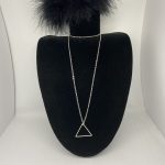 TRIANGLE STATEMENT NECKLACE
