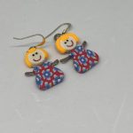 FUNKY DOLL PIERCED EARRINGS